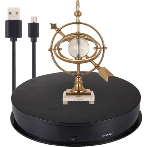 30cm USB Electric 360 Degree Rotating Turntable Display Stand For Photography Max Load 20Kg Video Vlog Shooting Props Turntable