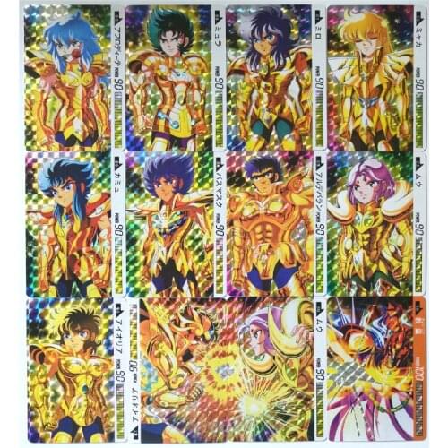 45pcs/set Saint Seiya Childhood Memories Toys Hobbies Hobby Collectibles Game Collection Anime Cards