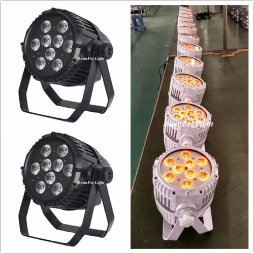 8pcs active sound led par battery rgbwa 5in1 wireless par led ip65 9x15w led batterie dmx uplightings