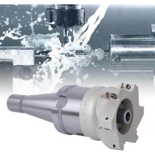 Milling Cutter Holder Collet Chuck Holder With BAPR-80-27-6 Flute Cutter+APMT1604 Inserts