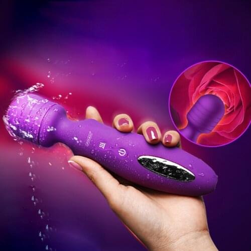Intelligent Heating intimate goods vibrator Rechargeable Powerful Body Massager Clitoral Vibrator Adult Sexo tools for females