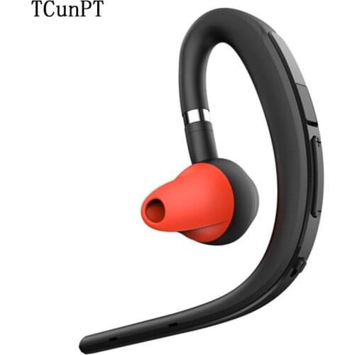 TCunPT New Wireless Bluetooth Headphone Sport Headset Noise Canceling Earphone Stereo Earpiece for IPhone Samsung Smartphone