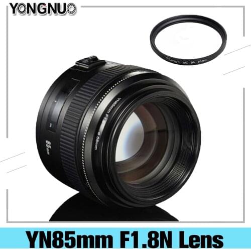 YONGNUO YN85mm F1.8N Auto Focus Full frame Lens Medium Telephoto Prime Fixed Focus Lens for Nikon D810 D750 D850 D7100 D3200