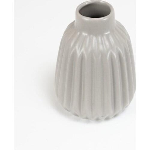 Modern Mini Sectional Mink Ceramic vase 10x7CM-804608 vase jarrón ваза vaso مزهرية