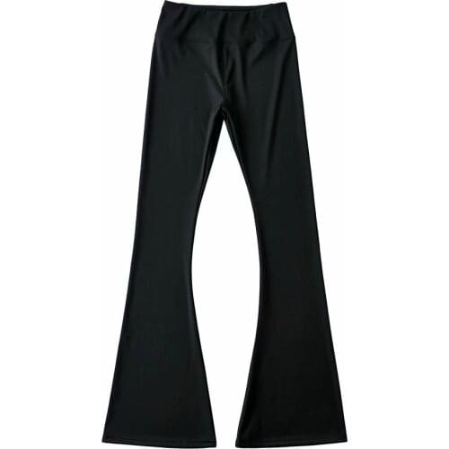 Spice Girls Style Sexy Micro-lama Pants Women 2021 Spring New Stretch Slim Slim Show Thin High Casual Pants DLZK481