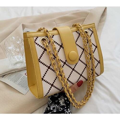 Crossbody Bags For Woman Handbags Messenger Chain Designer Korean New Fashion Simple Quality Female Shoulder Womens Bag 2021