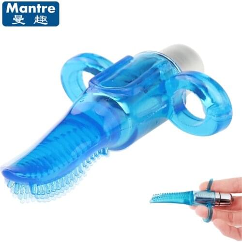 Tongue Vibrator Massager Bullet Clitoris Stimulator Sex Toys for Gay Adult Erotic Tools Flexible Finger