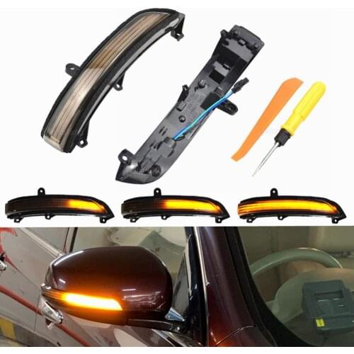 Rearview Mirror LED Turn Signal Light For NISSAN TEANA J32 2008 2009 2010 2011 2012 Rear View Wing Mirror Indicator Flasher Lamp