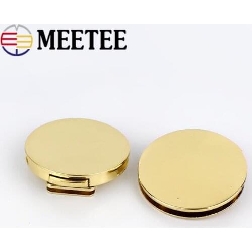 2/4pcs Women Round Bag Twist Turn Lock Snap Bag Clasp Closure Invisible Lock DIY Craft Hardware Accessories