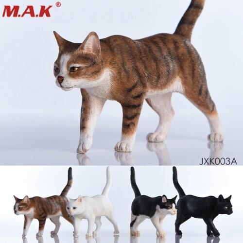 1/6 Scale Resin Animal Model JxK003 Chinese Idyllic Cats 4 Colors Pet Doll for 12 inch Action figure soldier Scene Accessories