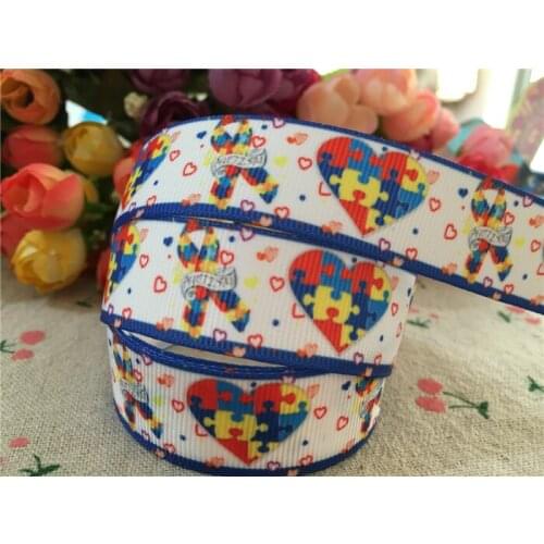 15112849, new arrival 7/8'' 22mm 5 yards sports printed grosgrain ribbons cartoon ribbon hair accessories