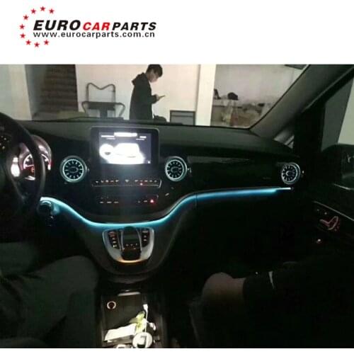 2019 NEW STYLE V CLASS w447 air vent ambient lights for V class W447 v260 vito interior Atmosphere Lights