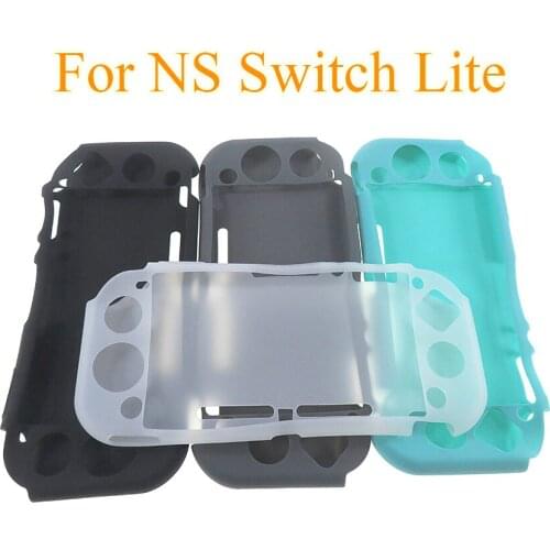 40pcs Protection Cover For Nintend Switch Lite Case Shell Controller Accessories With Stand Cases Soft Anti-slip Silicone
