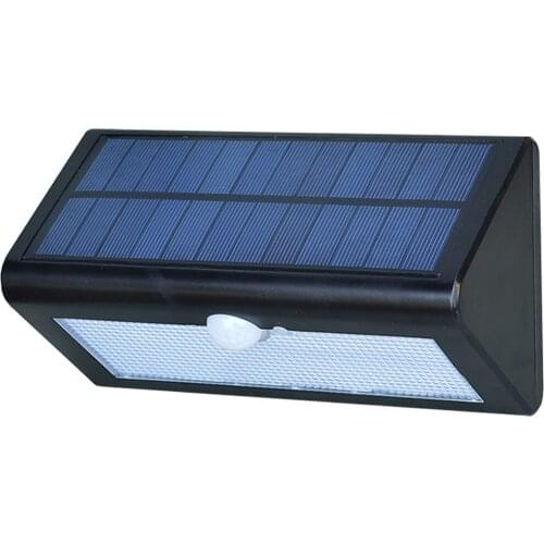 6pcs/lot Super Bright Solar Light LED Security Motion Sensor Weatherproof Light with Three Intelligent Modes for Outdoor