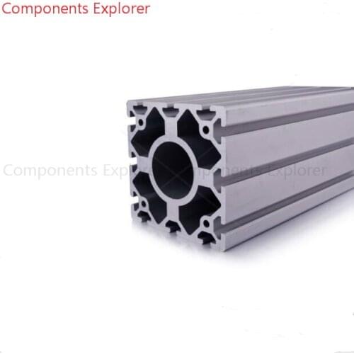 Arbitrary Cutting 1000mm 120120 Aluminum Extrusion Profile,Silvery Color