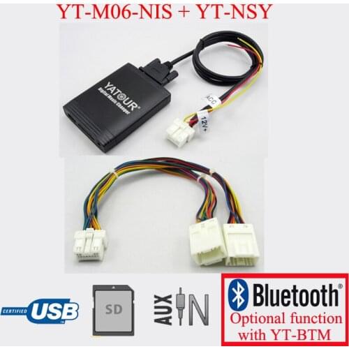 Yatour Car radio decorder music player for Nissan Infiniti with Navigation system