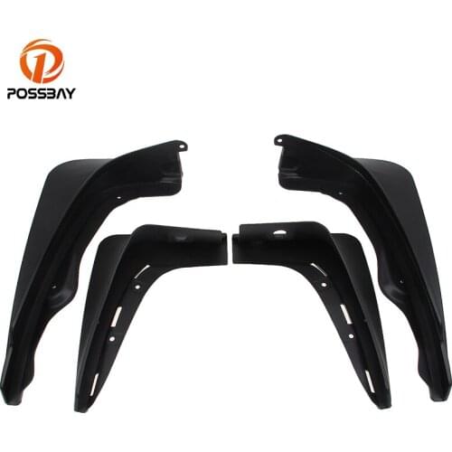 POSSBAY Car Front Rear Mud Flaps Splash Guard Mudguards for 2009 2010 2011 2012 2013 Mini COOPER