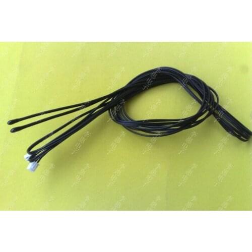 Free ship 20pcs/lot Custom made NTC temperature sensor 10K+-1% 3950 2m NTC sensor