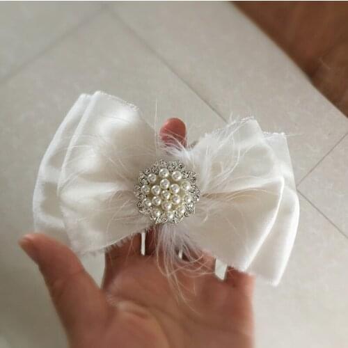Free Shipping Dupioni Silk Bow Kids Hair Accessories Photo Prop