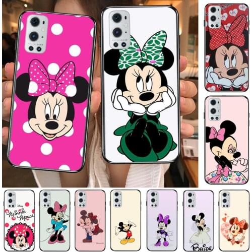Minnie Mouse Hug For OnePlus Nord N100 N10 5G 9 8 Pro 7 7Pro Case Phone Cover For OnePlus 7 Pro 1+7T 6T 5T 3T Case