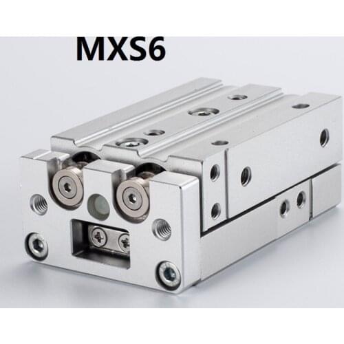 6mm bore MXS6 MXS Double acting air slide table cylinder Pneumatic slide MXS6-10 MXS6-20 MXS6-30 MXS6-40 MXS6-50