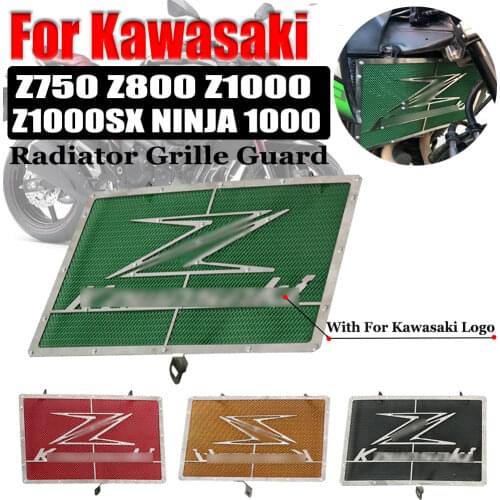 For Kawasaki Z750 Z800 ZR800 Z1000 SX Z1000SX ZR1000F Z 750 800 1000 Ninja 1000 Motorcycle Radiator Grille Guard Cover Protector