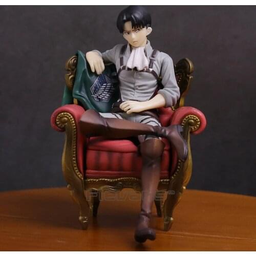 Attack on Titan Levi Ackerman PVC Figure Collectible Model Toy 12.5cm