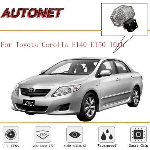 AUTONET Rear View camera For Toyota Corolla E140 E150 10th/CCD/Night Vision/Reverse Camera/Backup Camera/license plate camera