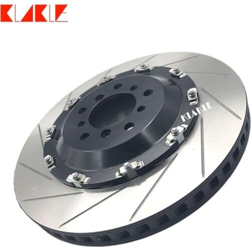 KLAKLE Modified Racing 355*32MM Refitted Brake Disc Floating Brake Rotor With Aluminum Center Bell For BMW E30