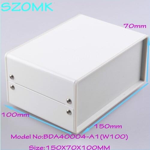 1pcs )150x70x100mm electronic enclosure boxes electronic case housing instrument case box for electronics enclosures