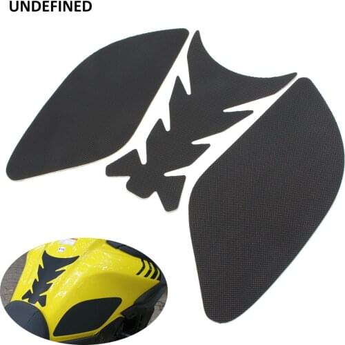 Motorcycle Gas Knee Grip Anti-Slip Tank Traction Pad Protector Sticker For Kawasaki Suzuki Yamaha YZF-R15 YFZ Bandit Universal