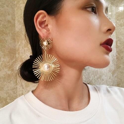 MUKO GEMS Women's Gold Earrings