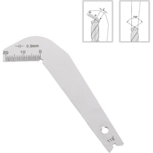 Bit Pattern Drill Template Gauge Welding Inspect Tool Weld Drill Bit Measurement U1JB