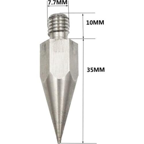 Foot Screw for Leica 1.2m Mini Centering Prism Rod for Hi-Target 2.5m GPS Centering rod