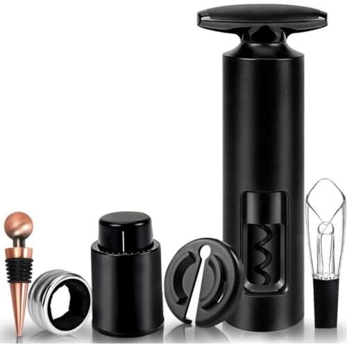 Corkscrew Wine Jar Opener Home Kitchen Bottle Can Opener Tool Self-Pull Hand Rotating Portable Hotel Bar Accessories