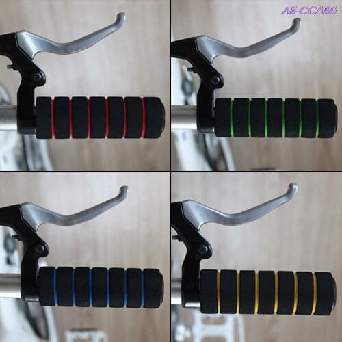 1Pair High Quality Bike Racing Bicycle Motorcycle Handle Bar Foam Sponge Grip Cover
