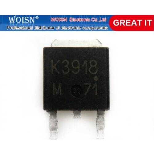 10PCS 2SK3918 K3918 TO-252 SOT MOSFET SMD Transistor new original In Stock