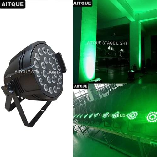 12pcs Stage led par 24x15w rgbwa led par cans 64 long light