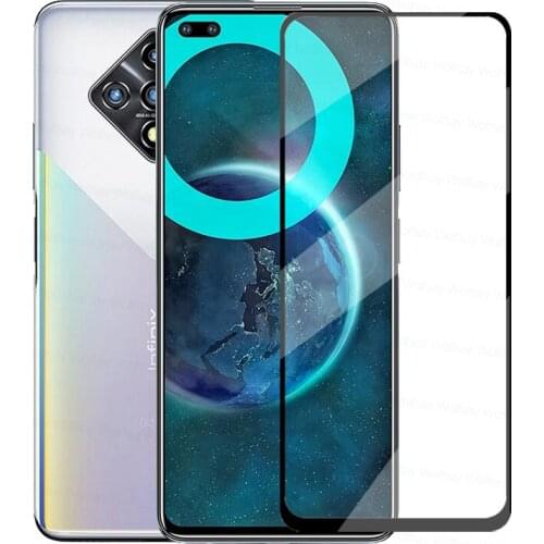 2.5D Full Glue Glass For Infinix Zero 8i Screen Protector Tempered Glass For Infinix Zero 8i Protective Film For Infinix Zero 8i