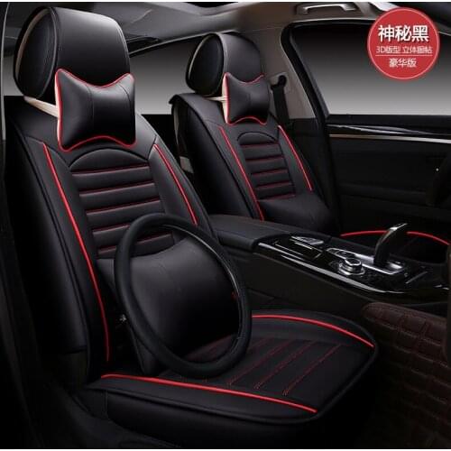Automobile seat cover pu leather cushion set for Agila Vectra Zafira Astra GTC PAGANI ZONDA SAAB Spyker RAM HUMMER free shipping