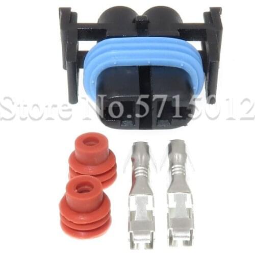 2 Hole MG652520-2 Car Headlight Fog Lamp Holder Connector Waterproof H11 H8 881 Light Socket High Temperature Resistance