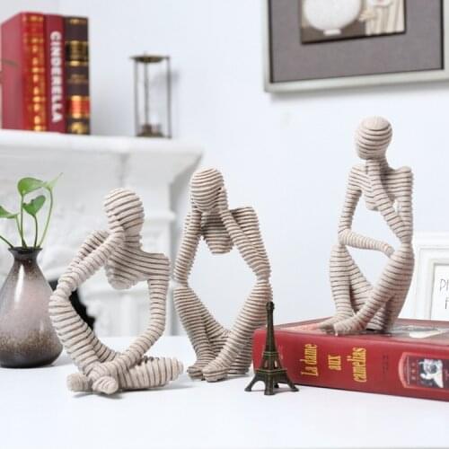 Creative Home Decor A Decoration You Bought Without Regret, Living Room Office, Sandstone Drawing Figures Decoration Ornaments