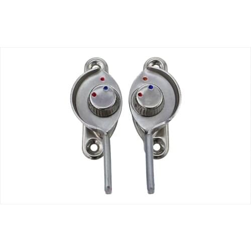 Left right long hook stainless steel window lock alloy door and window crest lock moving door and window lock 1Pcs
