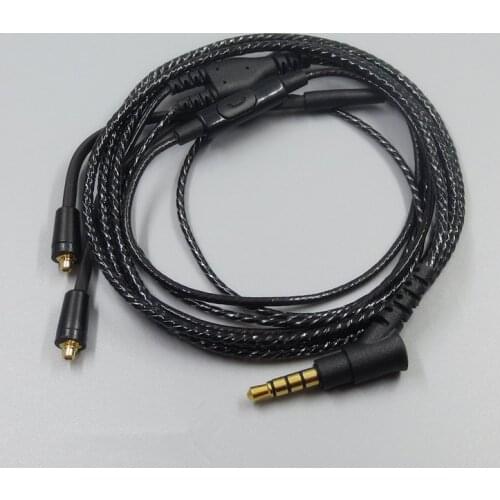 Suitable for SE215 425 SE535 SE846 UE900 headset cable with microphone
