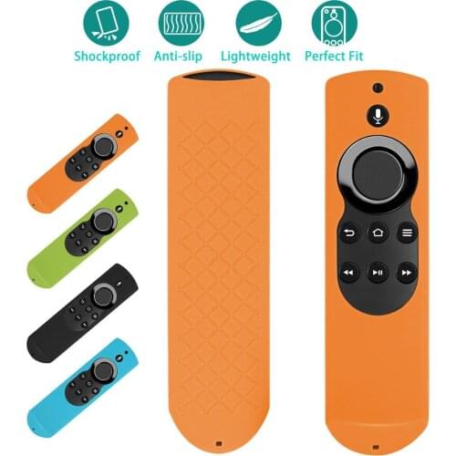 Anti-Slip Shockproof Silicone Remote Case Cover for Fire TV with 4K Alexa Voice Remote (2017 Edition) (2nd Gen) / Fire TV Stick