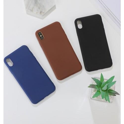 Anti-shock Frosted silicone phone case for iPhone 12 mini pro max 11 XS X XR 7 8 6 plus SE 2020 100pcs GD120104