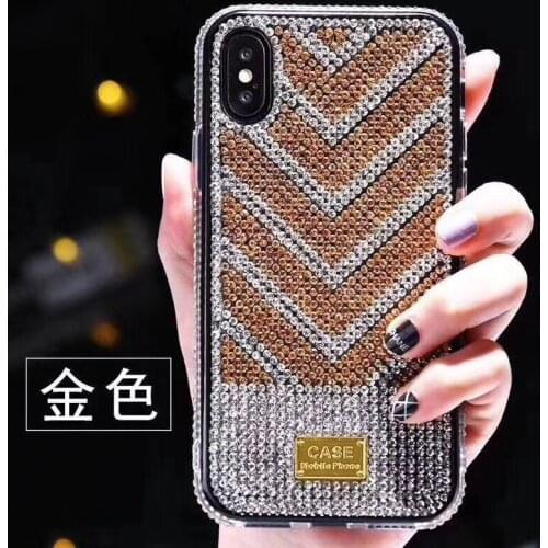 Gradient diamond style ladies luxury for iPhone 11 11Pro 11Promax phone back cover full protection for iPhone 7 8 XS phone case