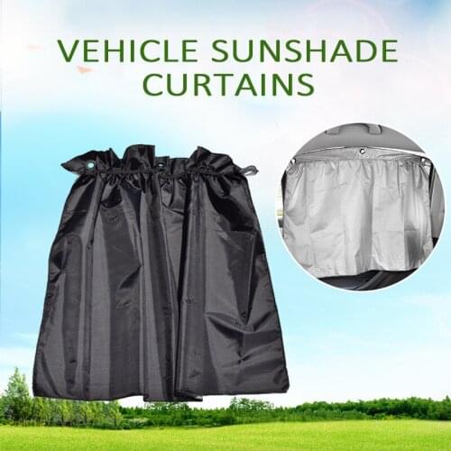 2/4 Pcs Car Side Window Sunshade Curtain Universal Suction Cup Shield Sun Block UV Protection Sun Visor Stroller Accessories