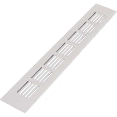 UXCELL Wardrobe Cabinet Aluminum Alloy Air Vent Ventilation Grille 250x50x9mm And 300x50x9mm For Air Ventilation Purpose