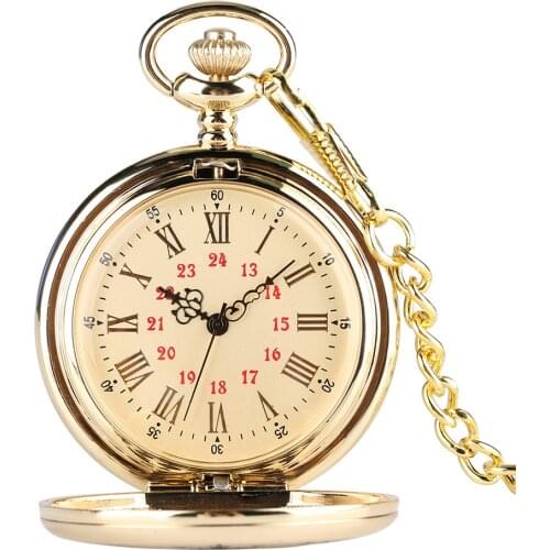 Vintage To My Son Design Quartz Pocket Watches Luxury Necklace Chain Pocket Watches for Mens Womens Boys Gifts